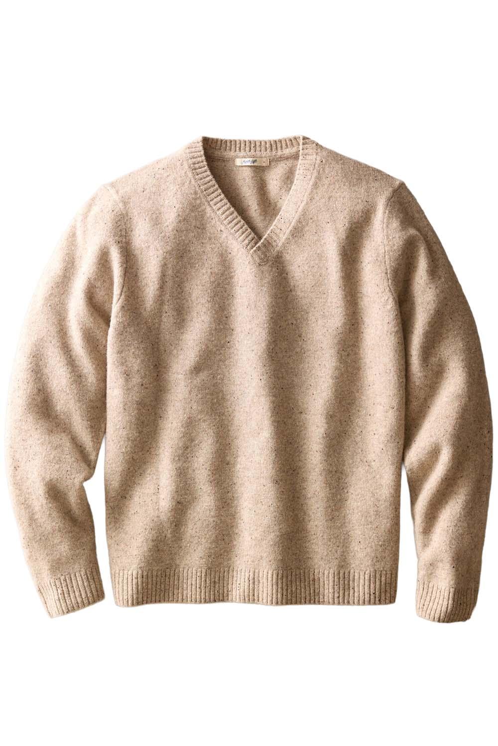 Donegal V-Neck Sweater