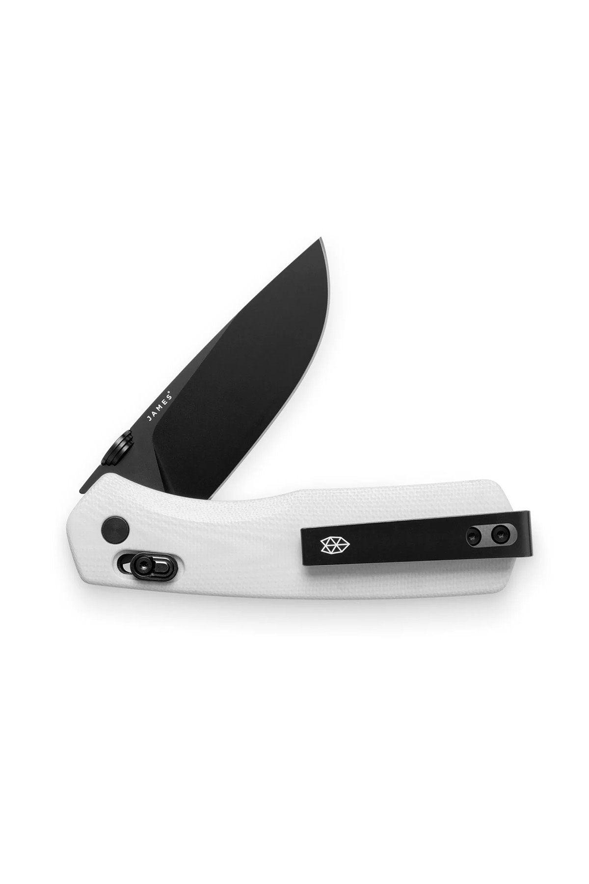 THE CARTER KNIFE Bone/Black Straight