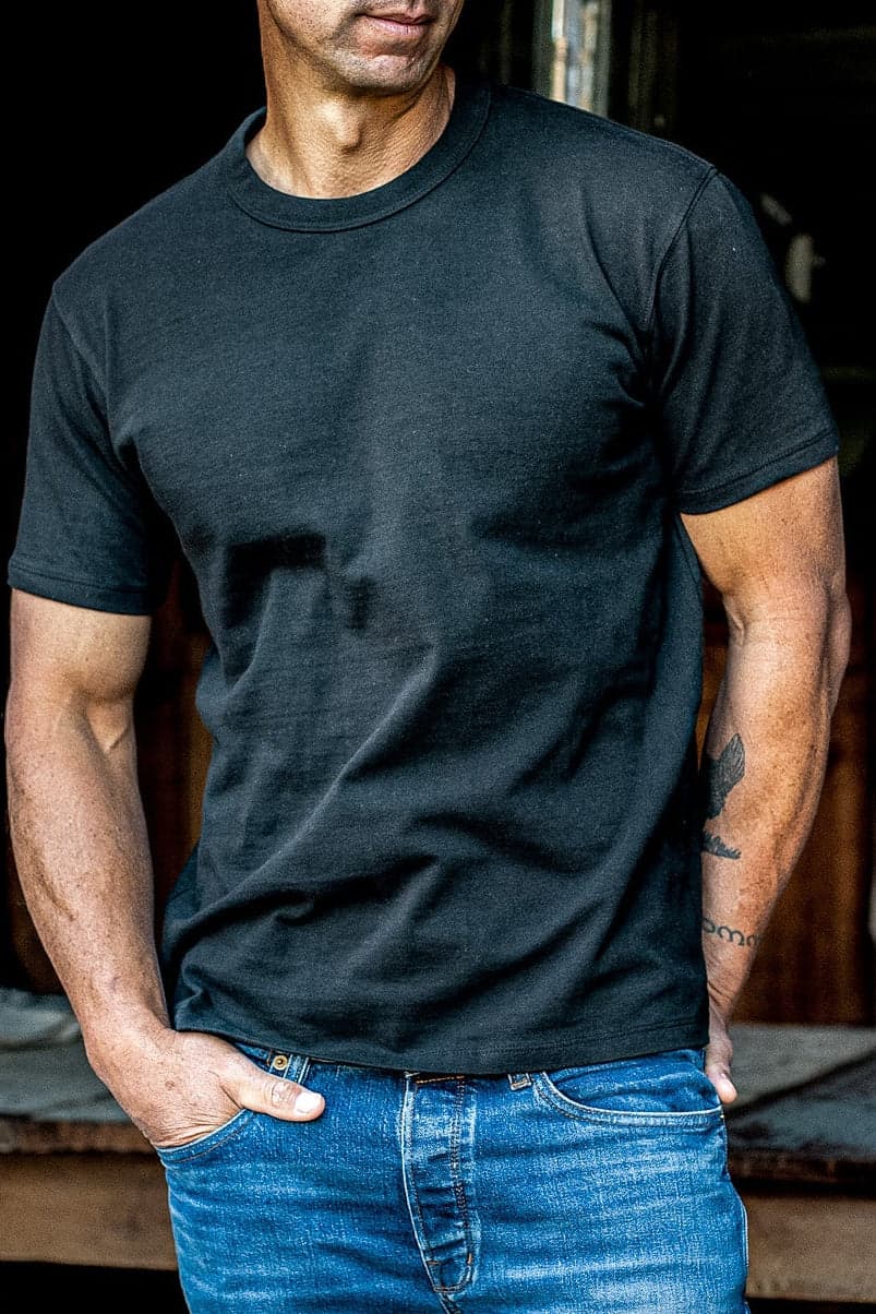 Men | Bolinas Tee Heavyweight | 8oz 100% Cotton - Basalt