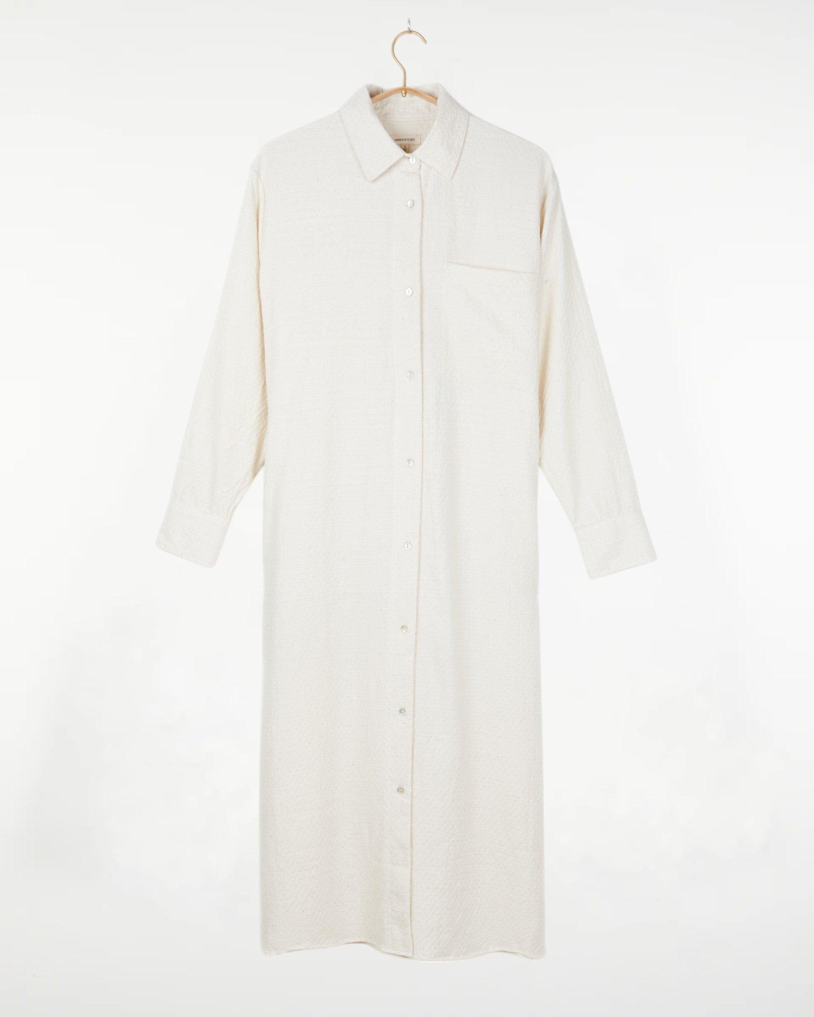 Noor Tunic Dobby Cotton Natural