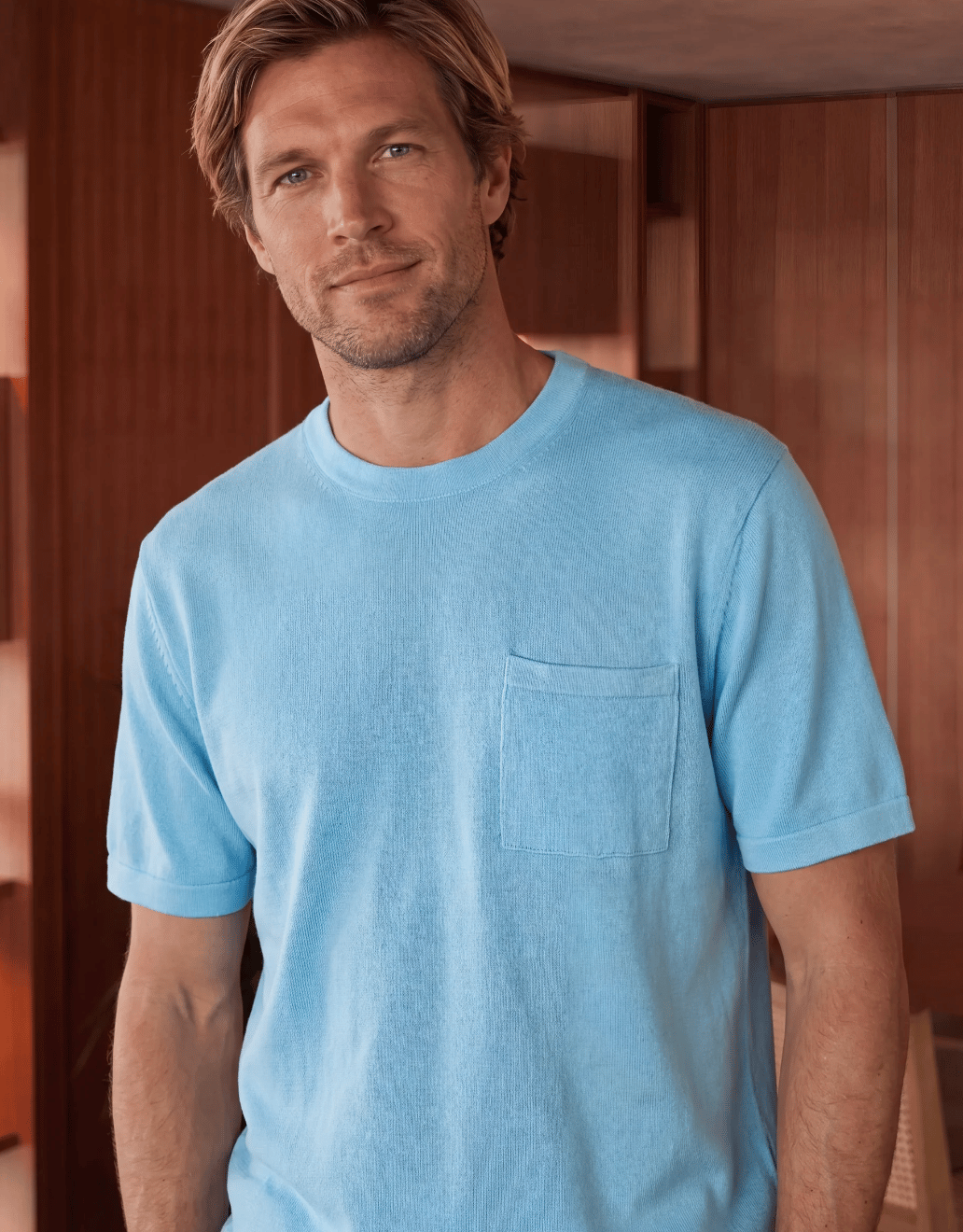 YOGI TSHIRT - ORGANIC SKY BLUE