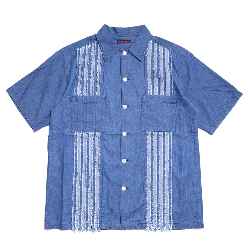 Fringe Tuck Cuban Shirt - 1007772
