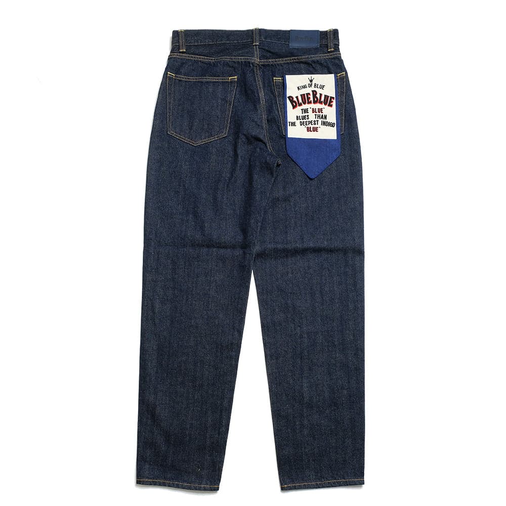 PP03 MOD supima Selvedge Denim Wide tapered Jeans - 1009865