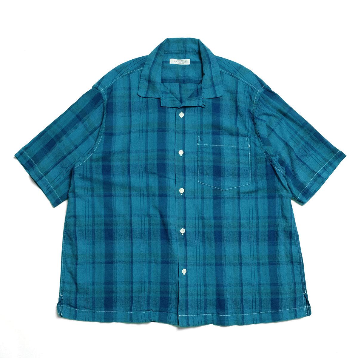 INDIA MADRAS OPEN COLLAR SHIRT - 1020432