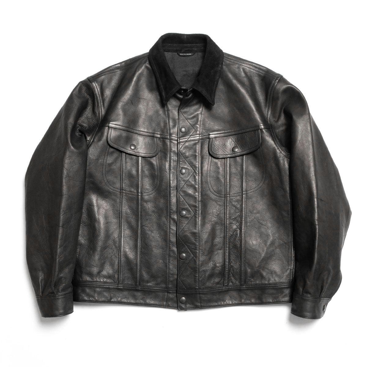 PATINA HORSE-HIDE ROPER JACKET - 261OJ-JK17