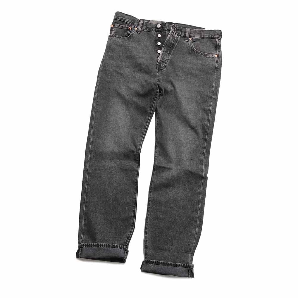501® ORIGINAL JEANS - Black Used - 501-3783