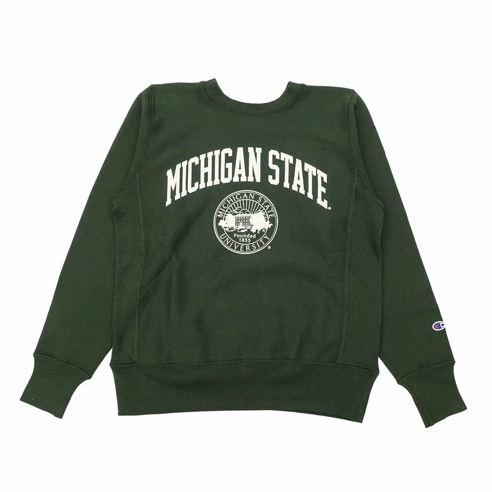 REVERS WEAVE CREW NECK SWEATSHIRT - MICHIGAN STATE - C5-A007