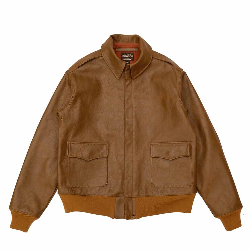 Lot 2232 WERBER LEATHER COAT CO. TYPE A-2 JACKET ORDER NO.33-1729 - 2232-25