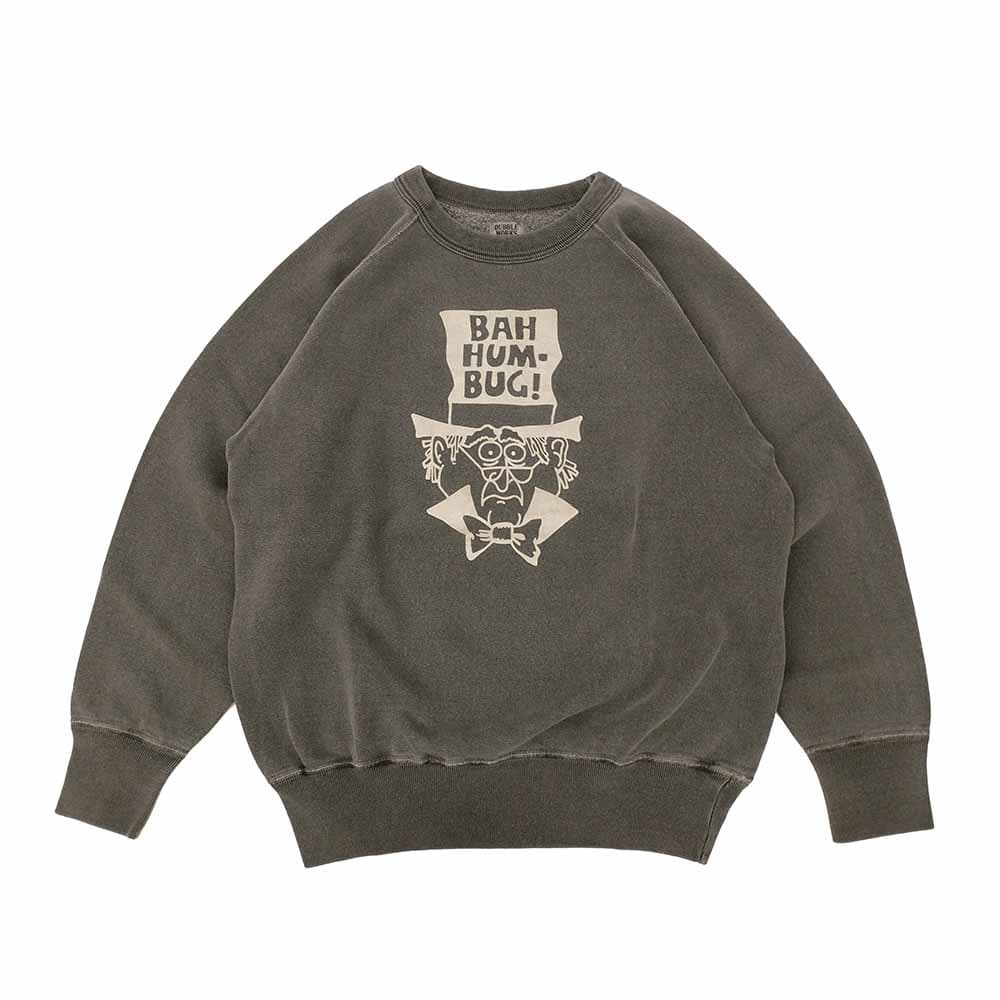 RAGLAN CREW SWEAT - BAH HUM-BUG - 83003BAH-25