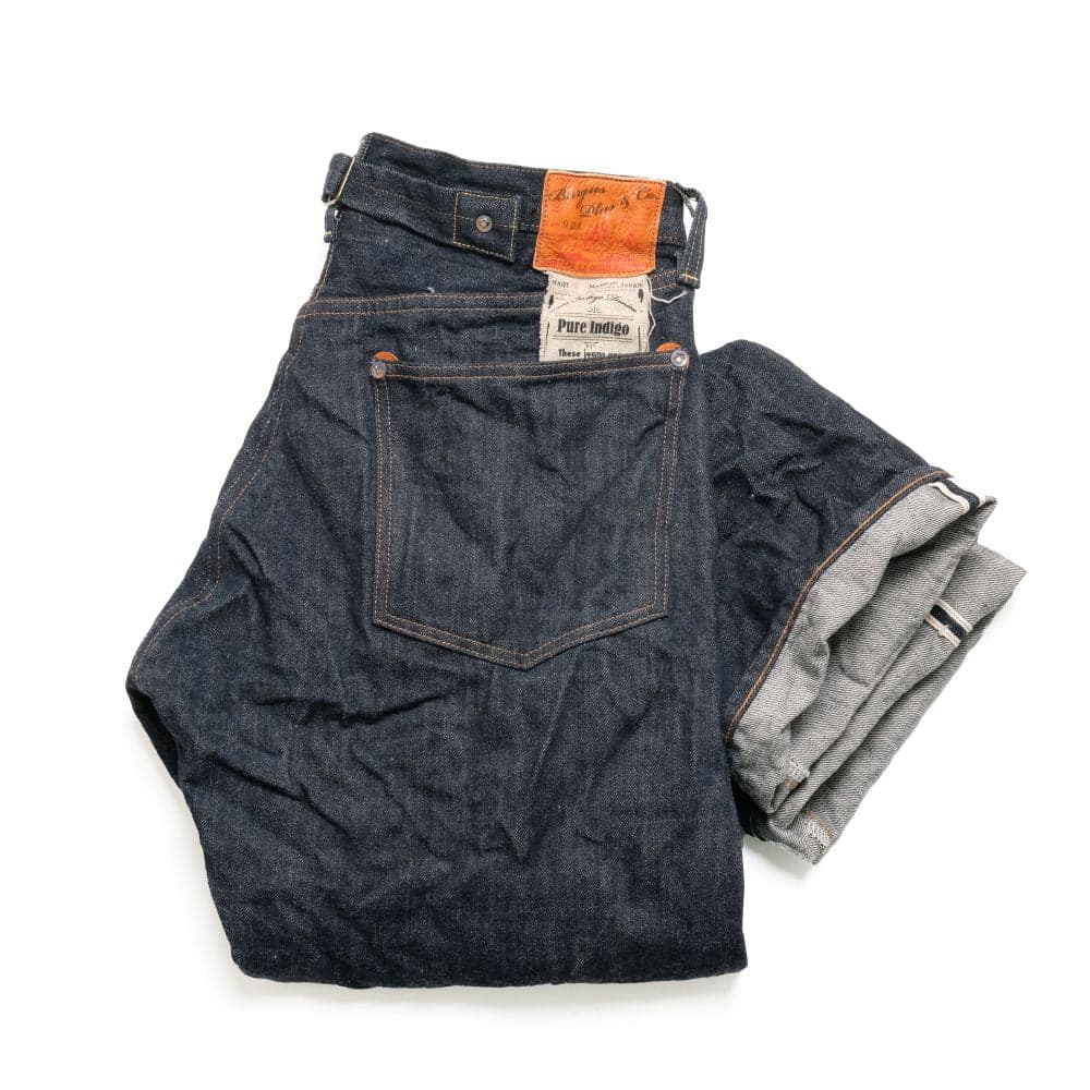 Natural Indigo Selvedge Jeans - 1928 Cinch-Back Model - 928-XX-02