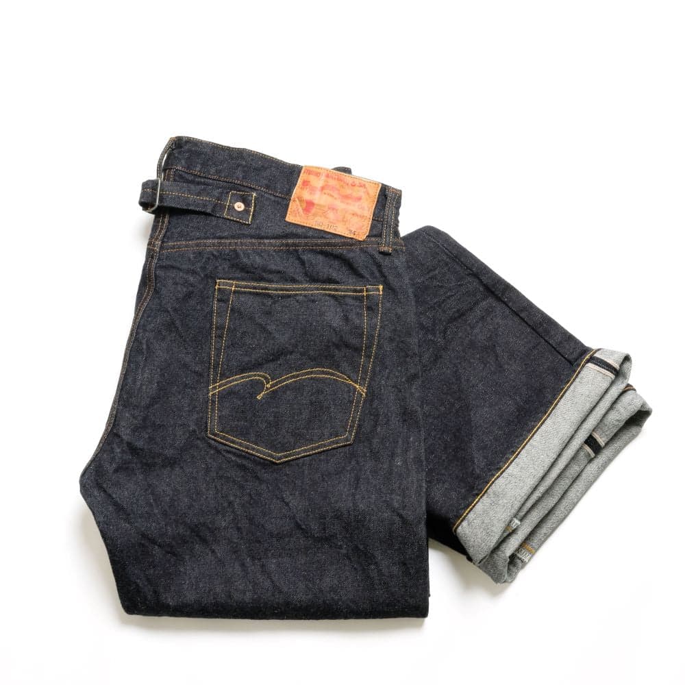 STUDIO D’ARTISAN - 15oz Cinch-Back Jeans Loose Straight - SD-102CB