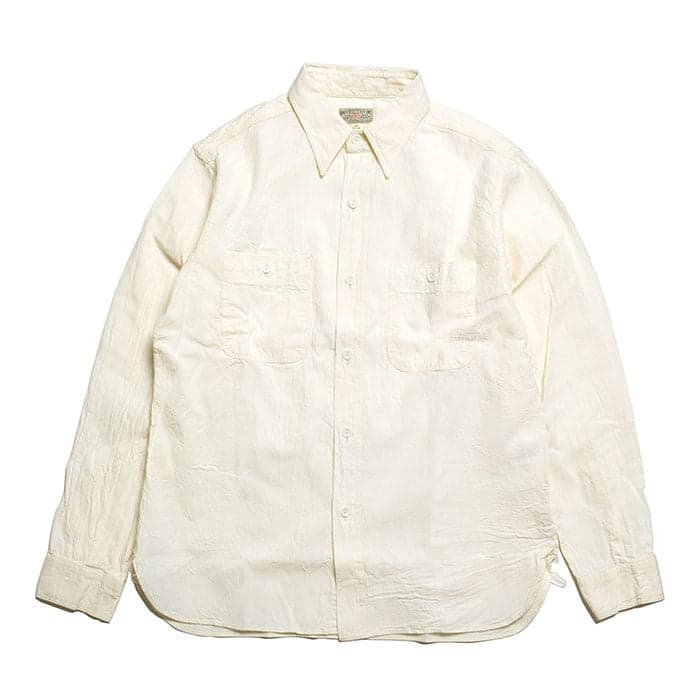 Buzz Rickson’s - White Chambray Work Shirt - BR25996
