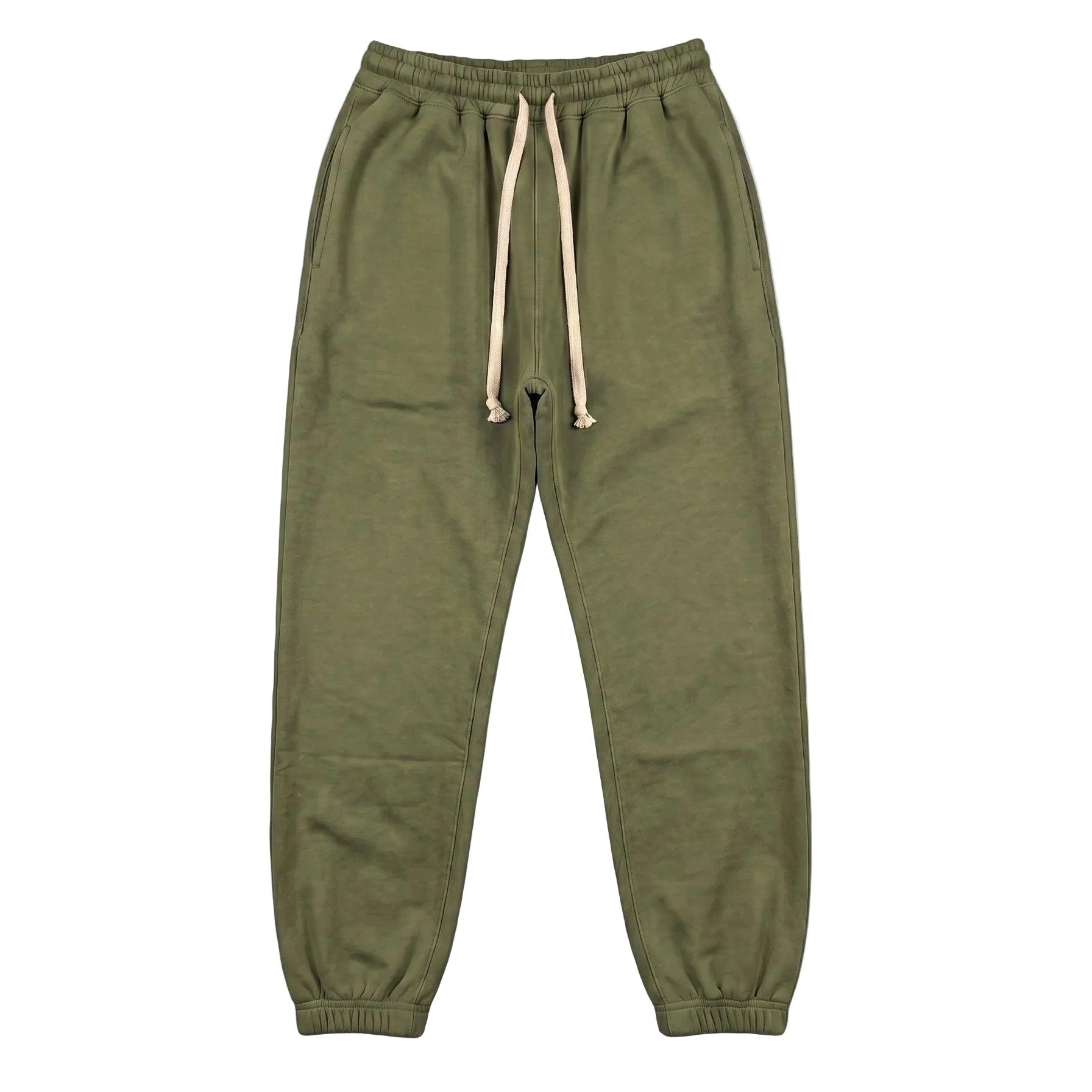French Terry Sweatpants (Vintage OD Green)