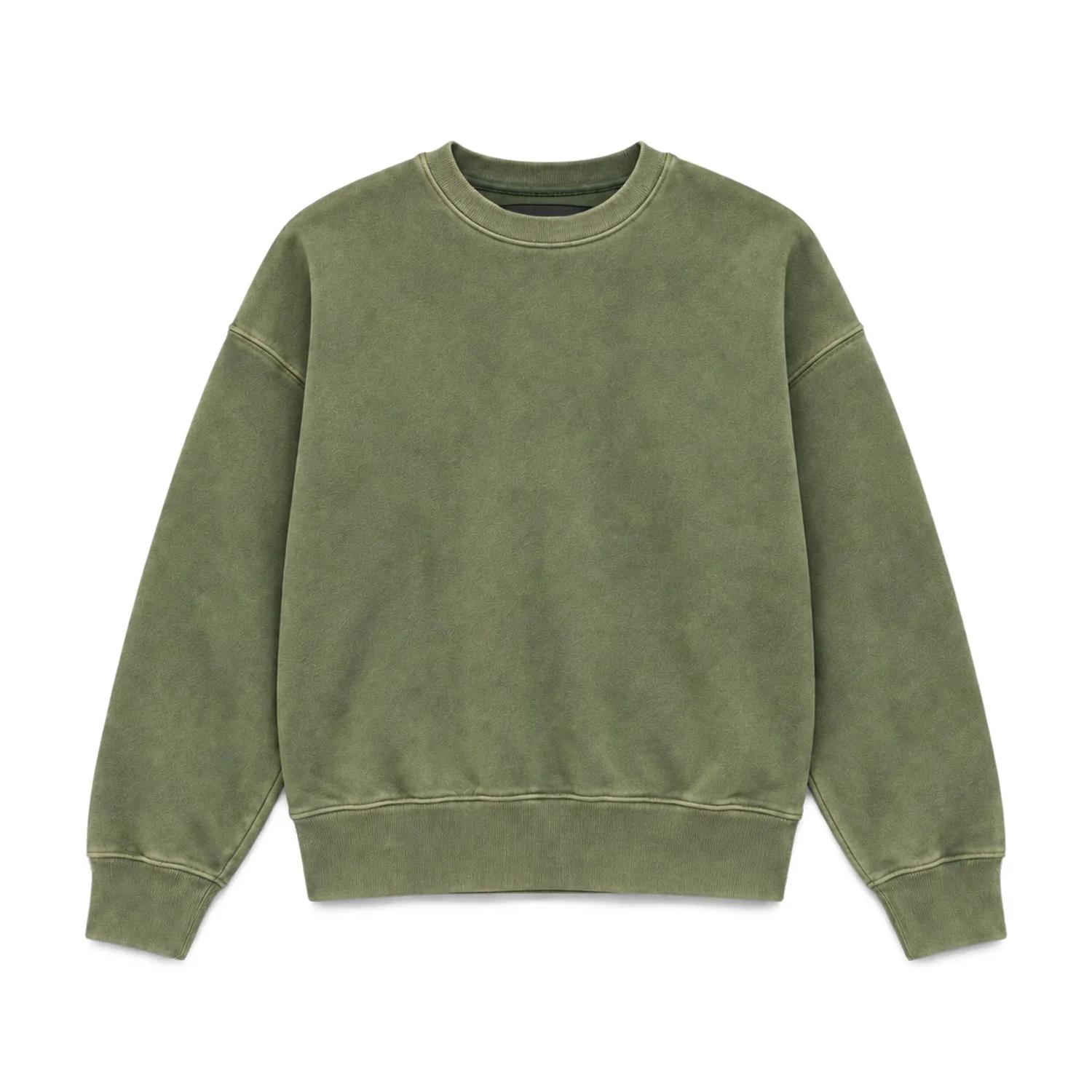 French Terry Dart Sweatshirt (Vintage OD Green)