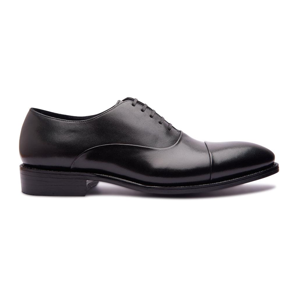 Romero, Cap-toe Oxford - Black | Hand Welted | Classics Collection