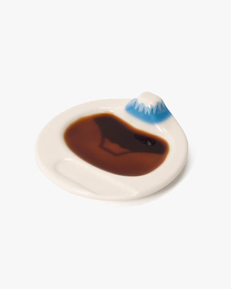 Soy Sauce Plate, Arutha, Mt. Fuji