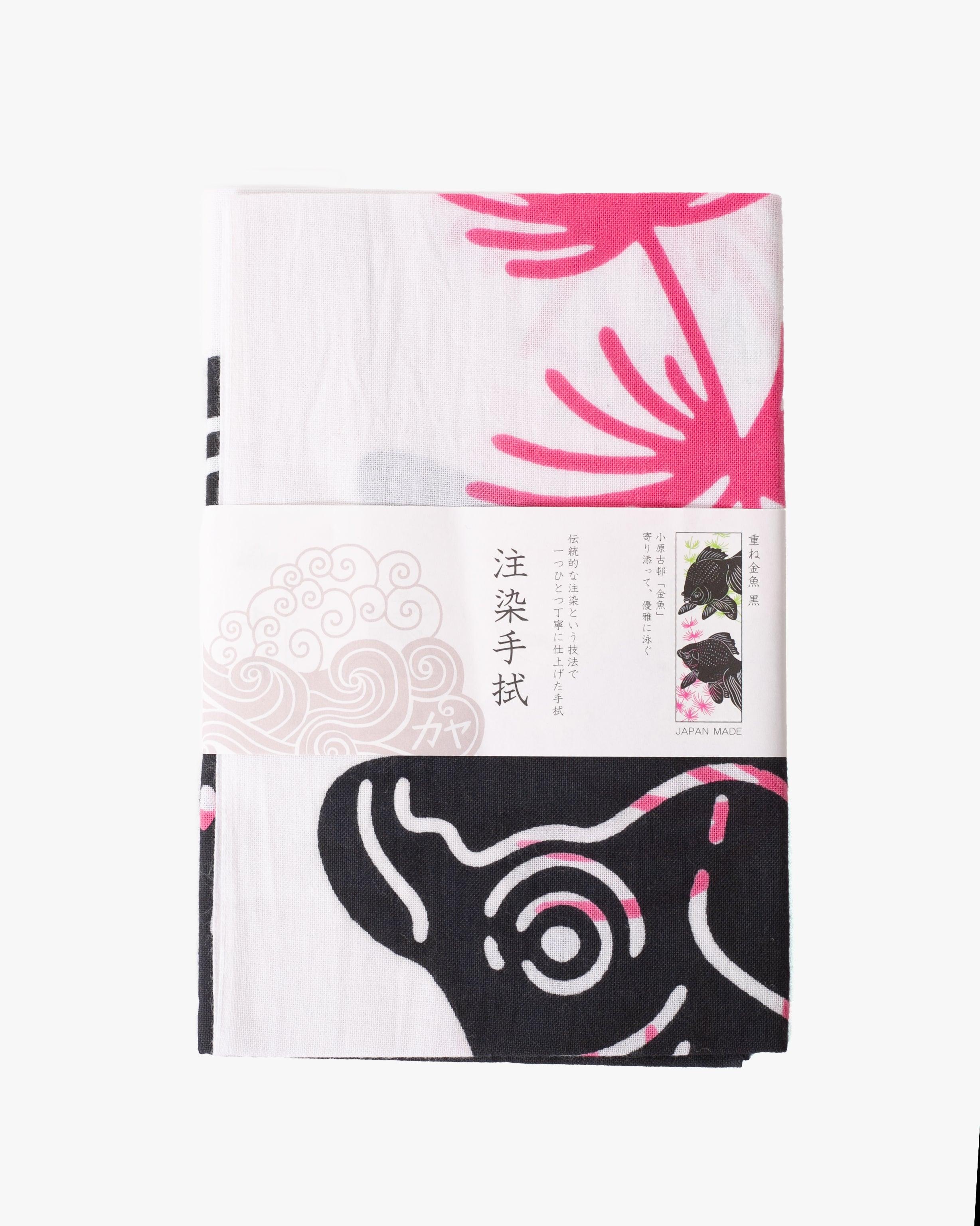Tenugui, Chusen-Zome, Kasane Goldfish