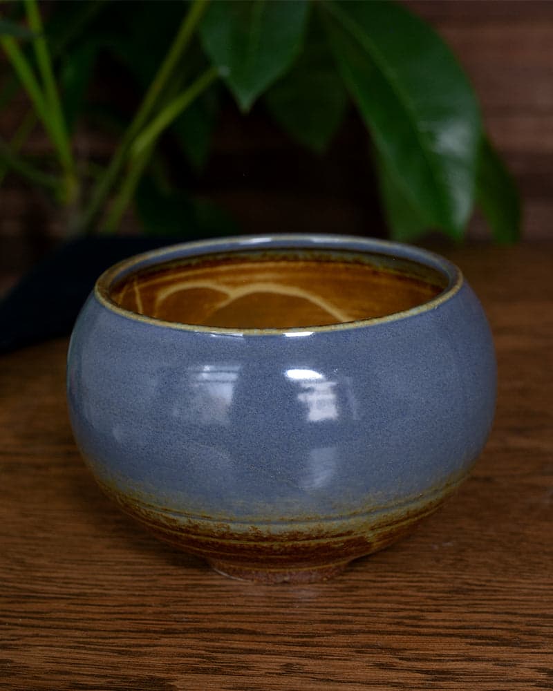 Incense Holder, Bowl, Denim