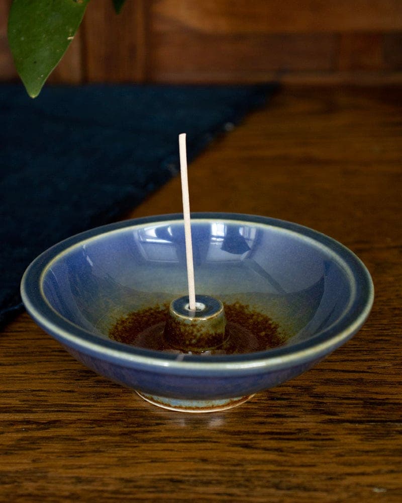 Incense Holder, Wheel, Denim