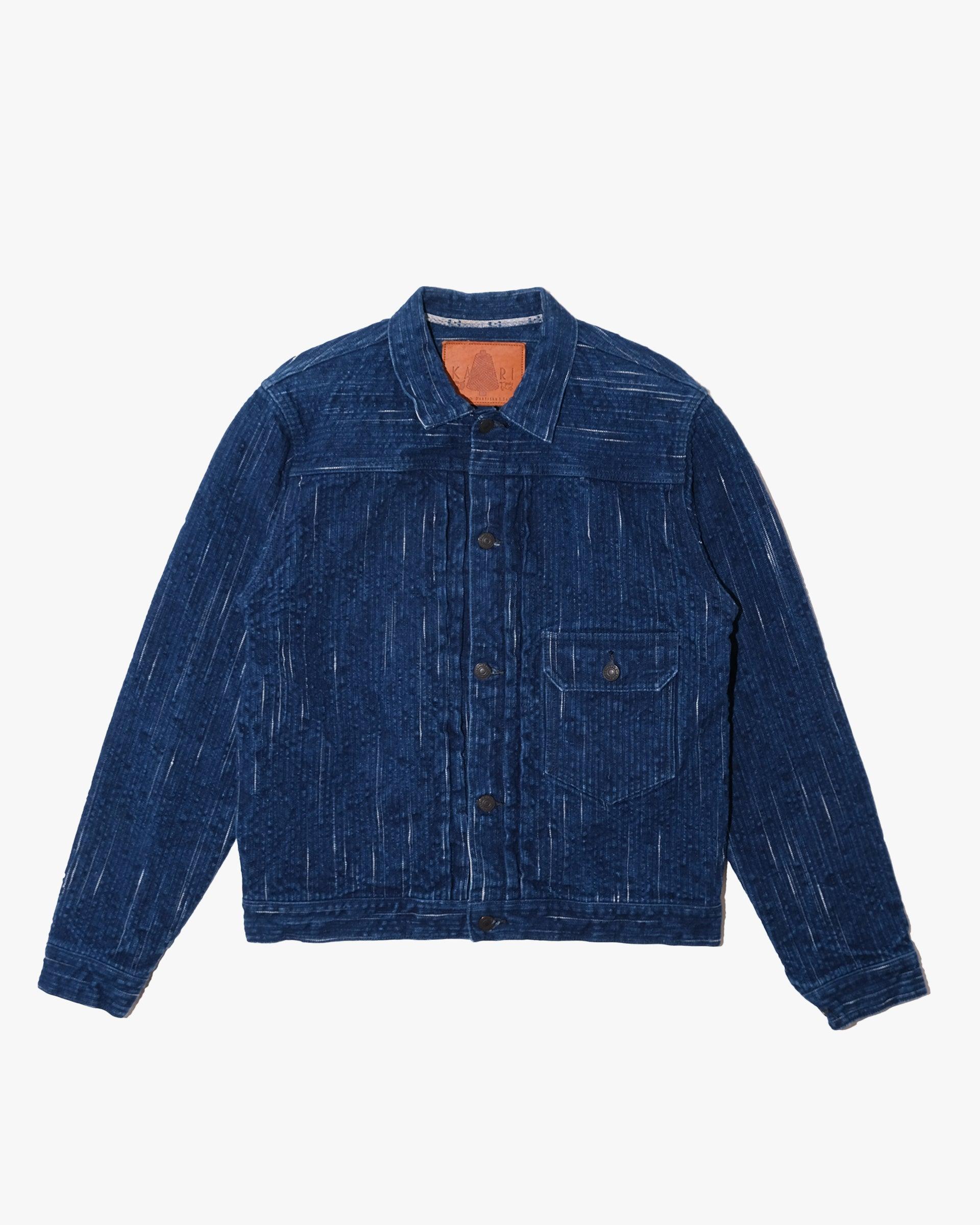 Jacket, M, Studio D'Artisan, Kasuri Denim Jacket