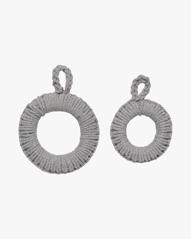 , Gray Orb Trivets, Set of 2