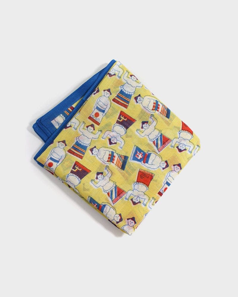 Japanese Handkerchief, Classic, Yonagado, Sumo Wrestlers