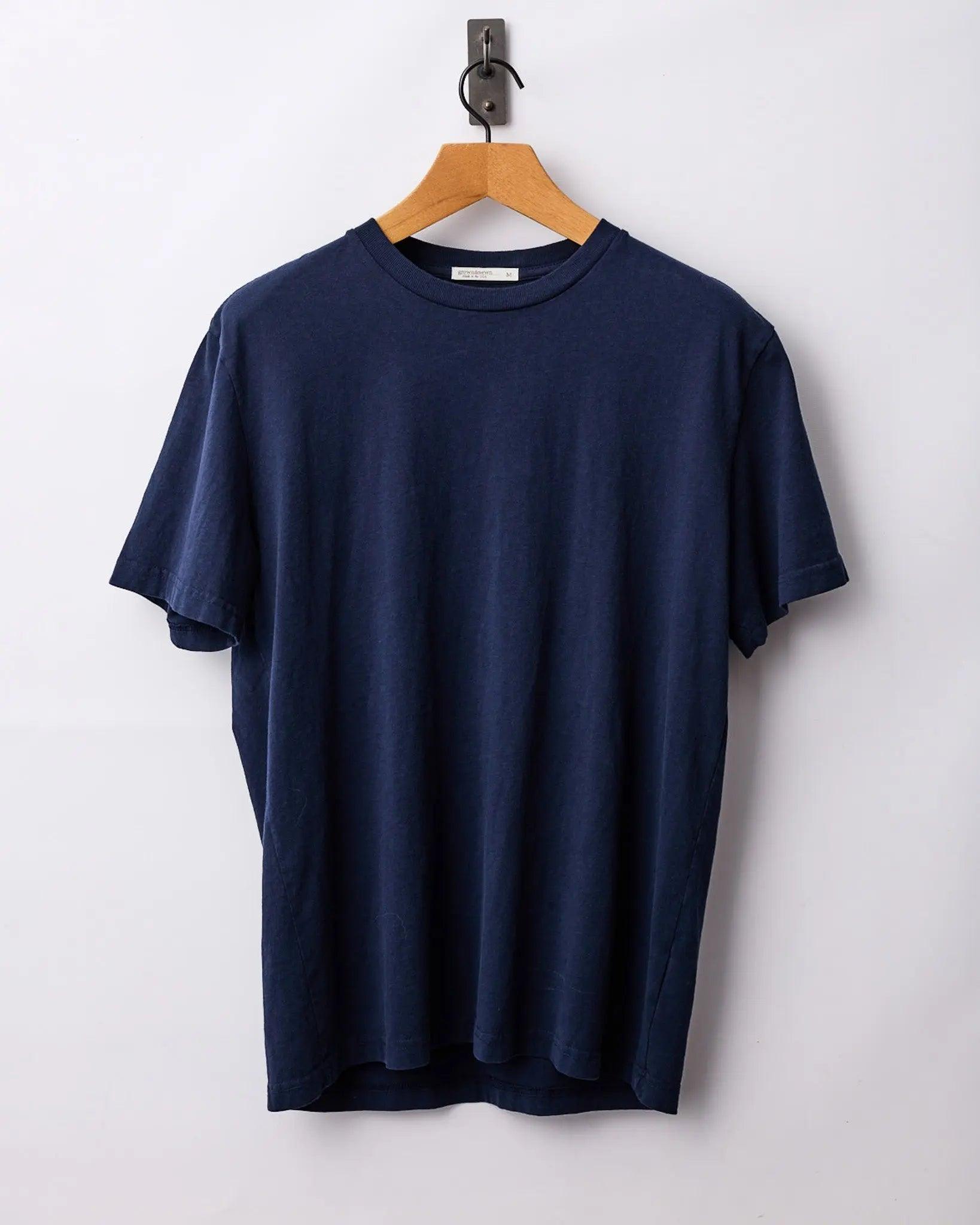 Mid Weight Short Sleeve Tee - Navy