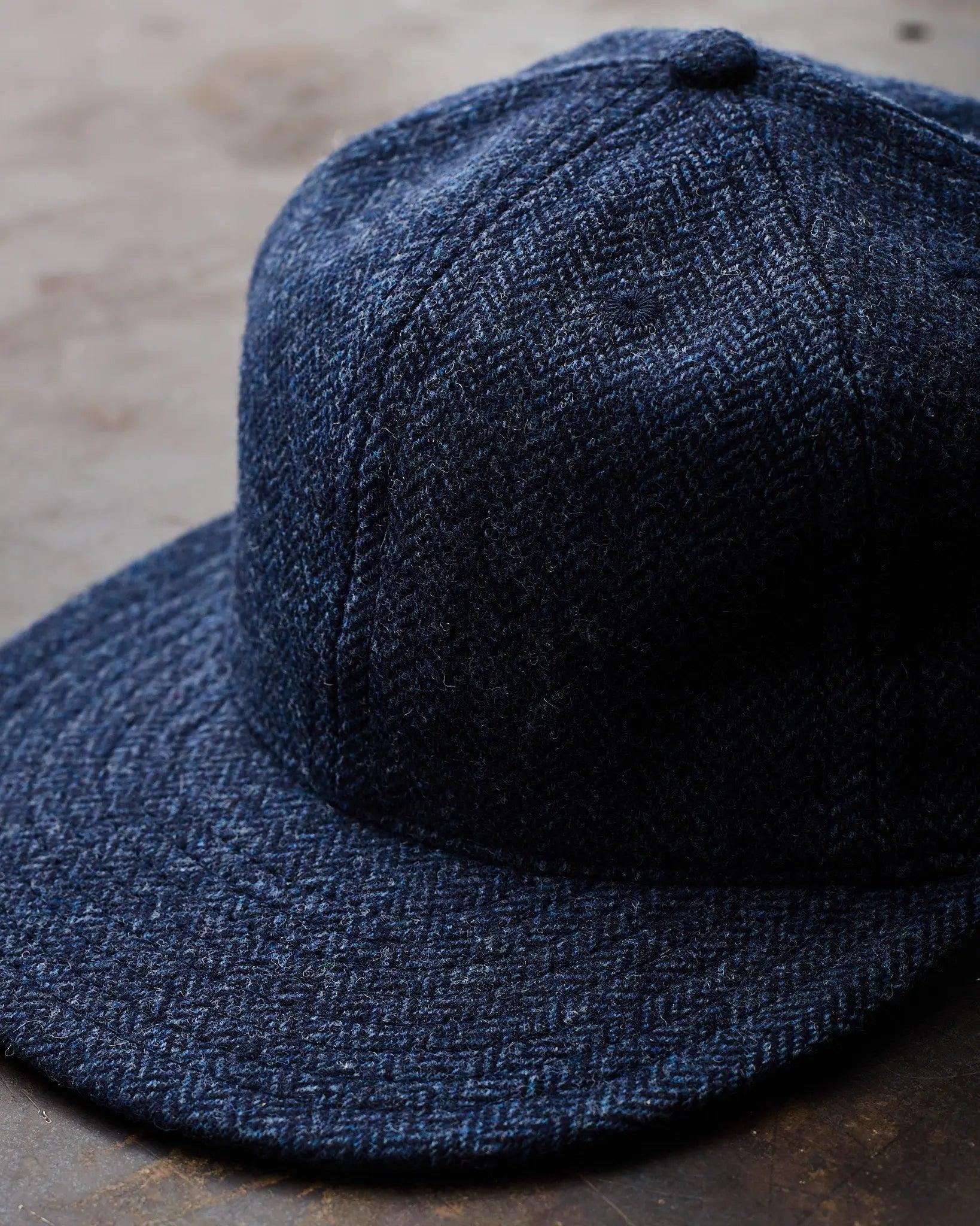 Soft Brim Ball Cap - Moon Tweed - Blue