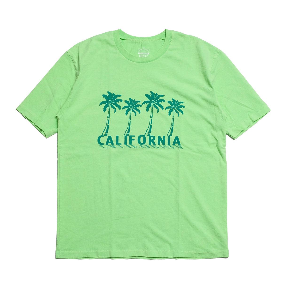 CREW NECK PRINT TEE - CALIFORNIA TREE - MXT1010090