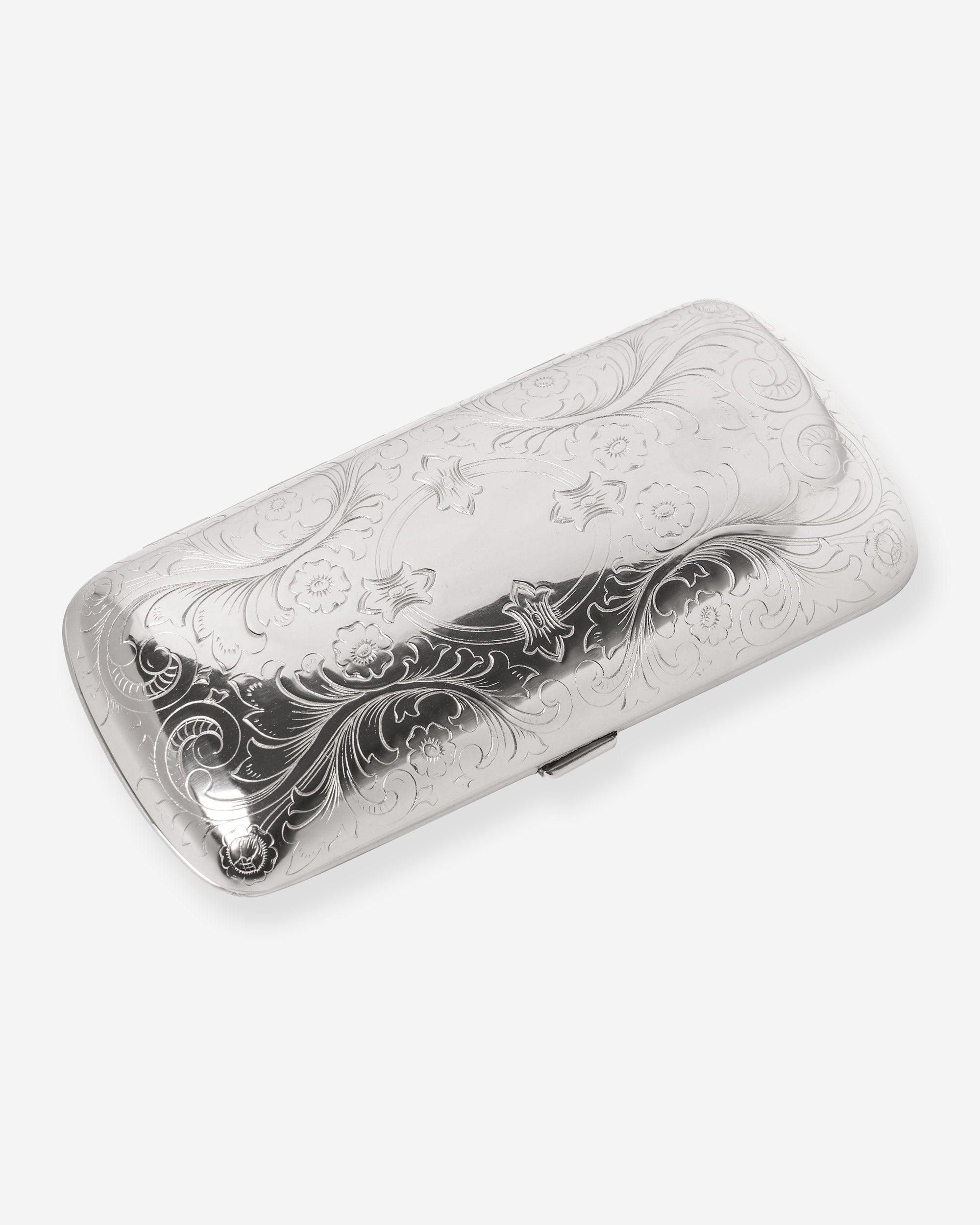 Nickel-Plated Steel Eyewear Case (9100085) - Red