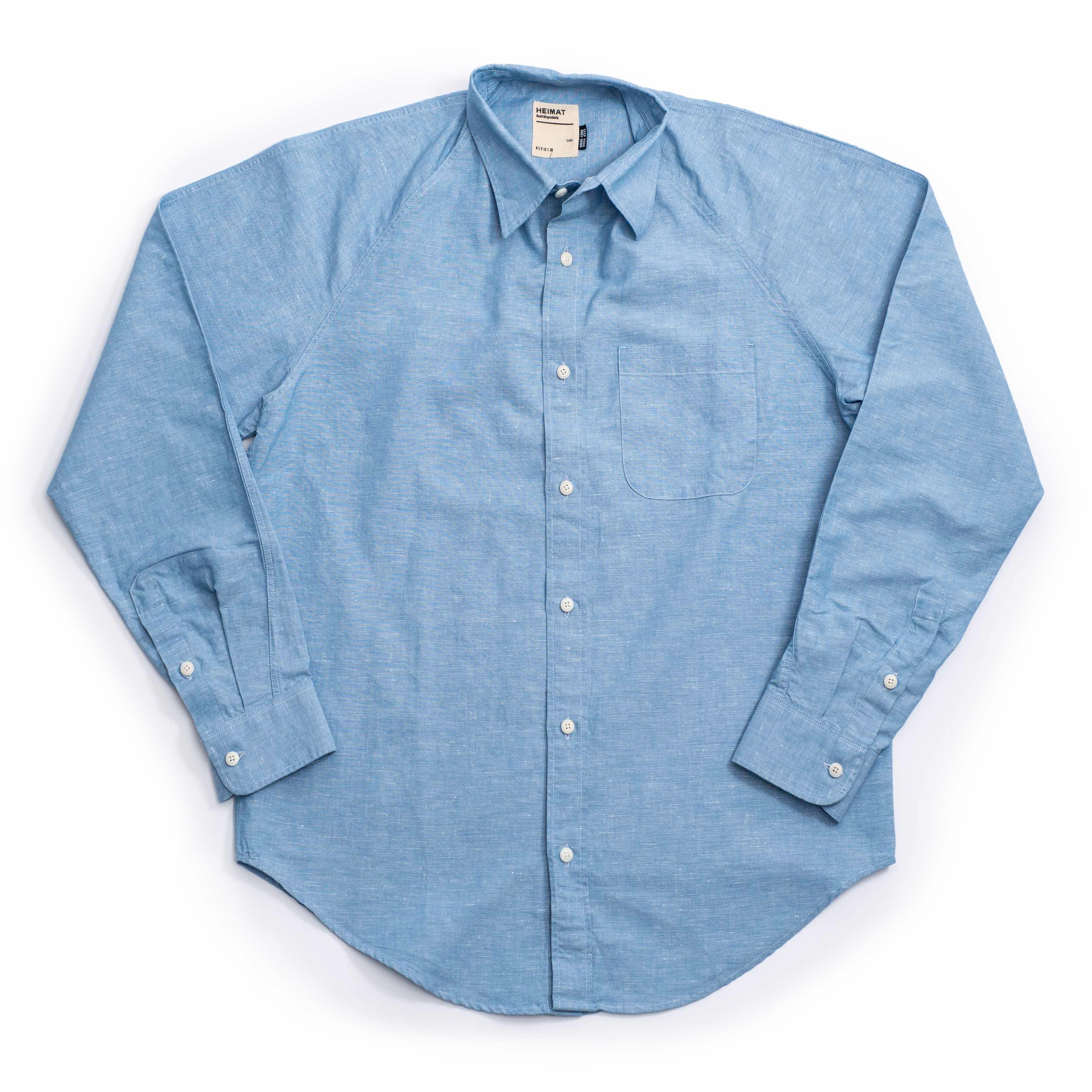 Artist Shirt - Cotton Hemp Chambray