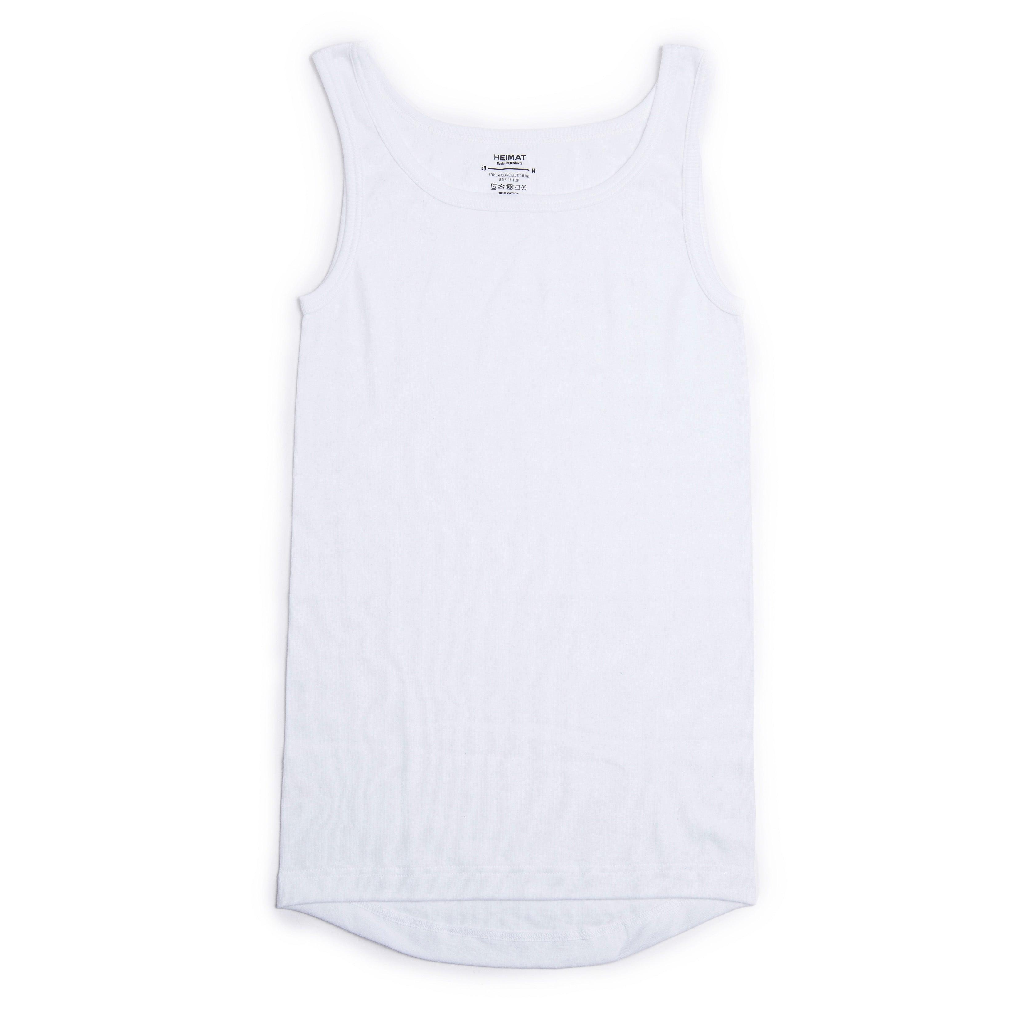 Vest - Cotton Fine Rib