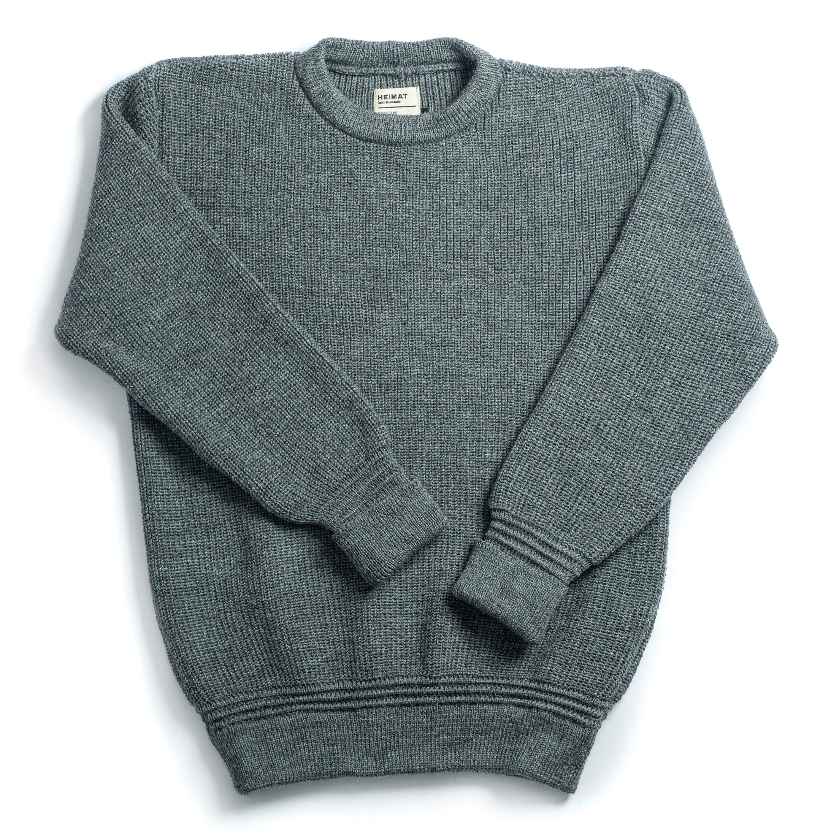 Crew Neck Sweater - Virgin Wool