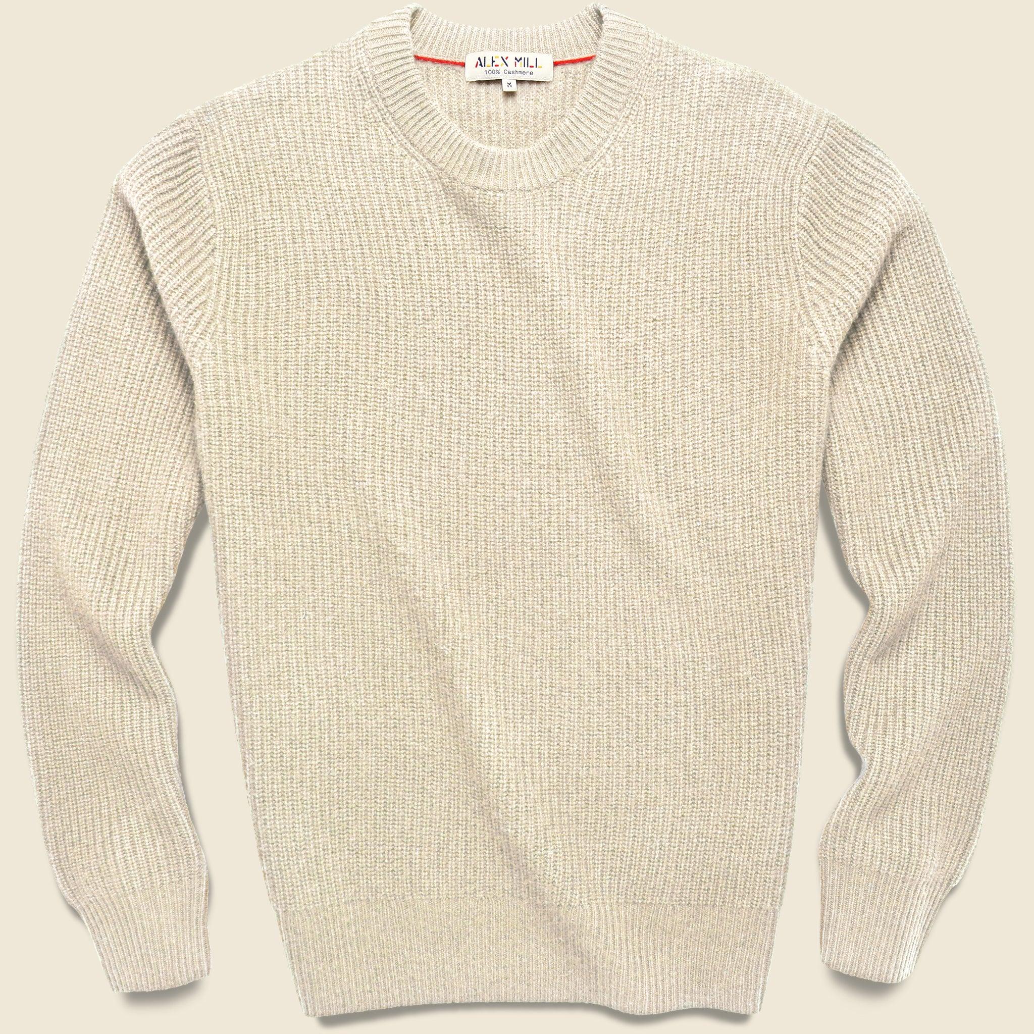 Cashmere Jordan Sweater - Ecru