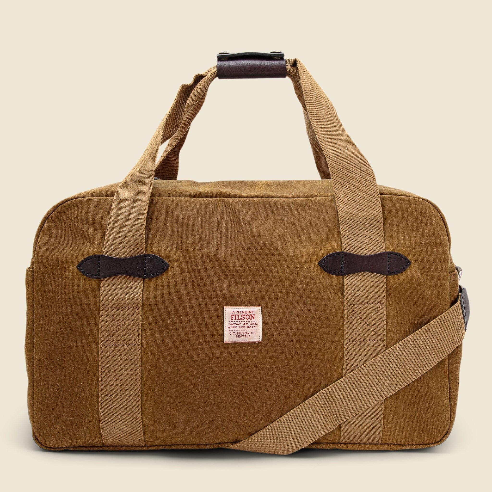 Tin Cloth Medium Duffle Bag - Dark Tan