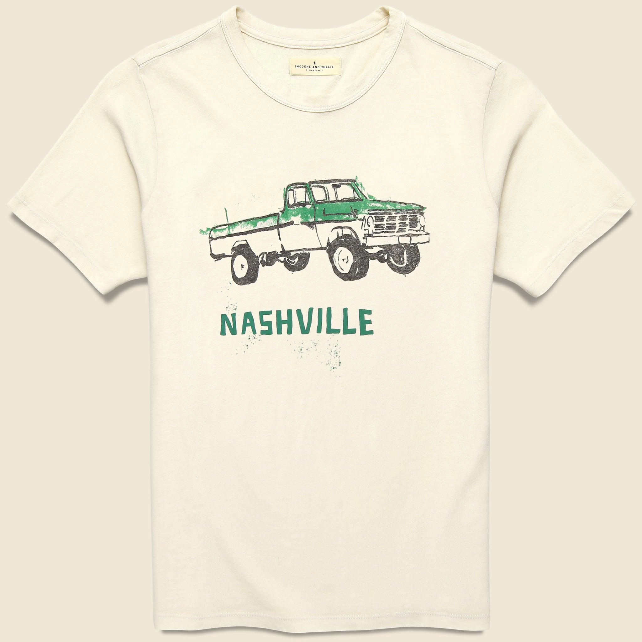 Nashville Truck Tee - Vintage White