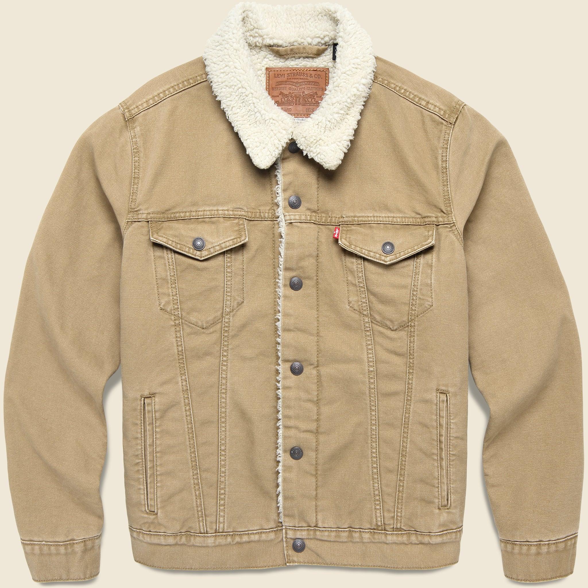 Type III Sherpa Trucker Jacket - Ermine