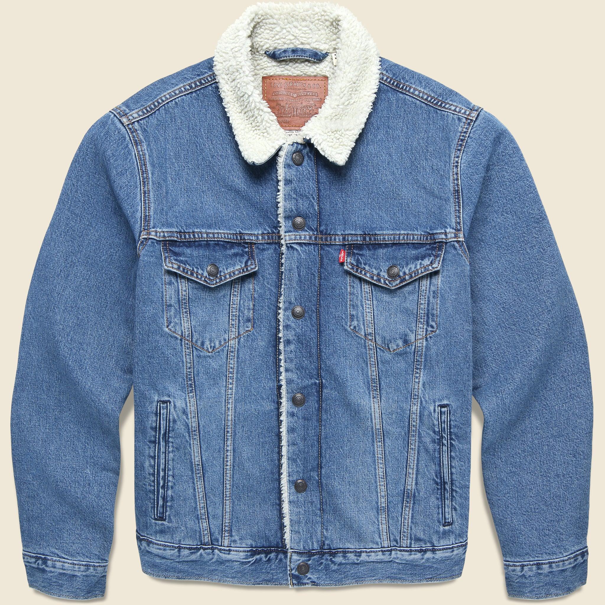 Type III Sherpa Trucker Jacket - Washed Away
