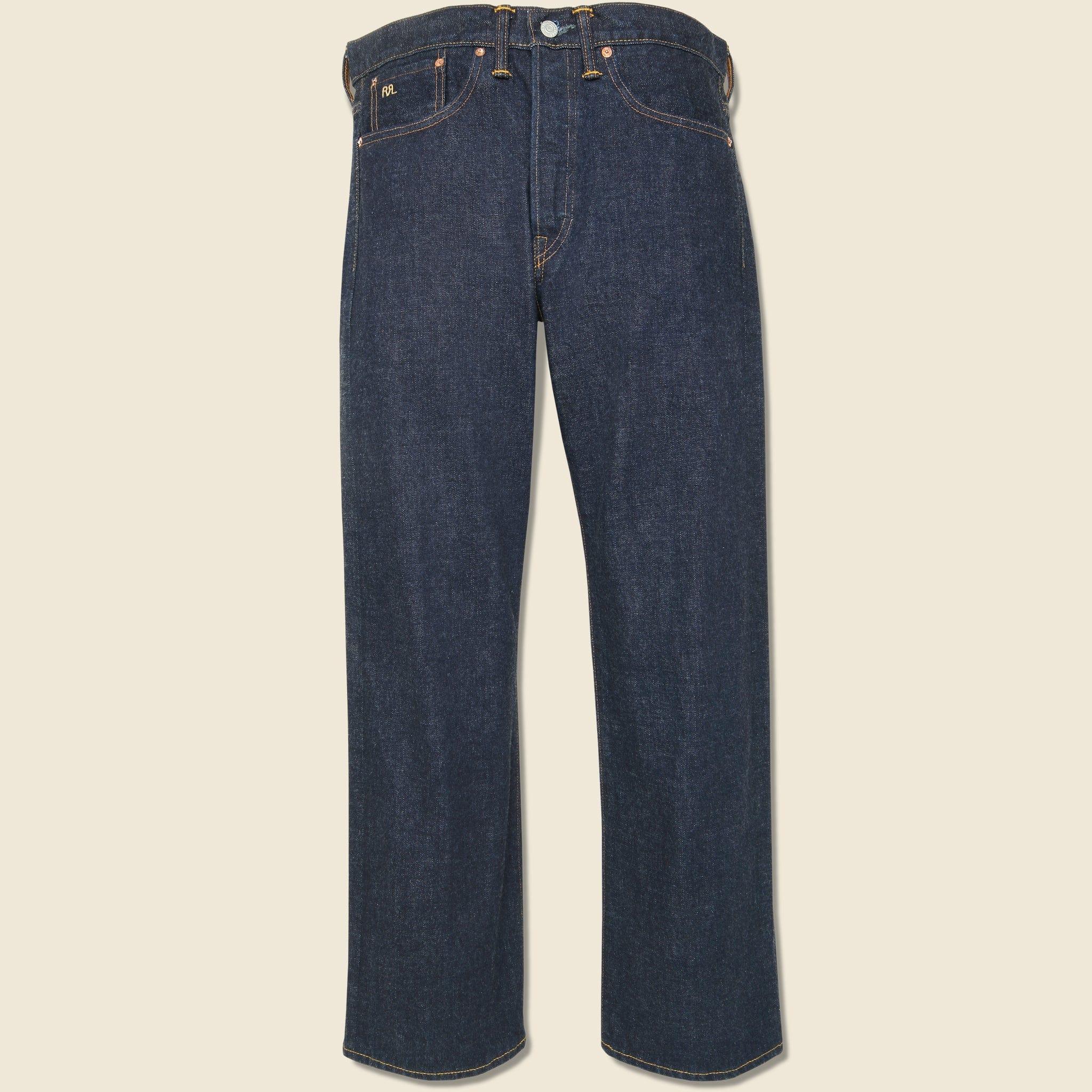 Vintage 5 Pocket Jean - East/West Rinse Wash