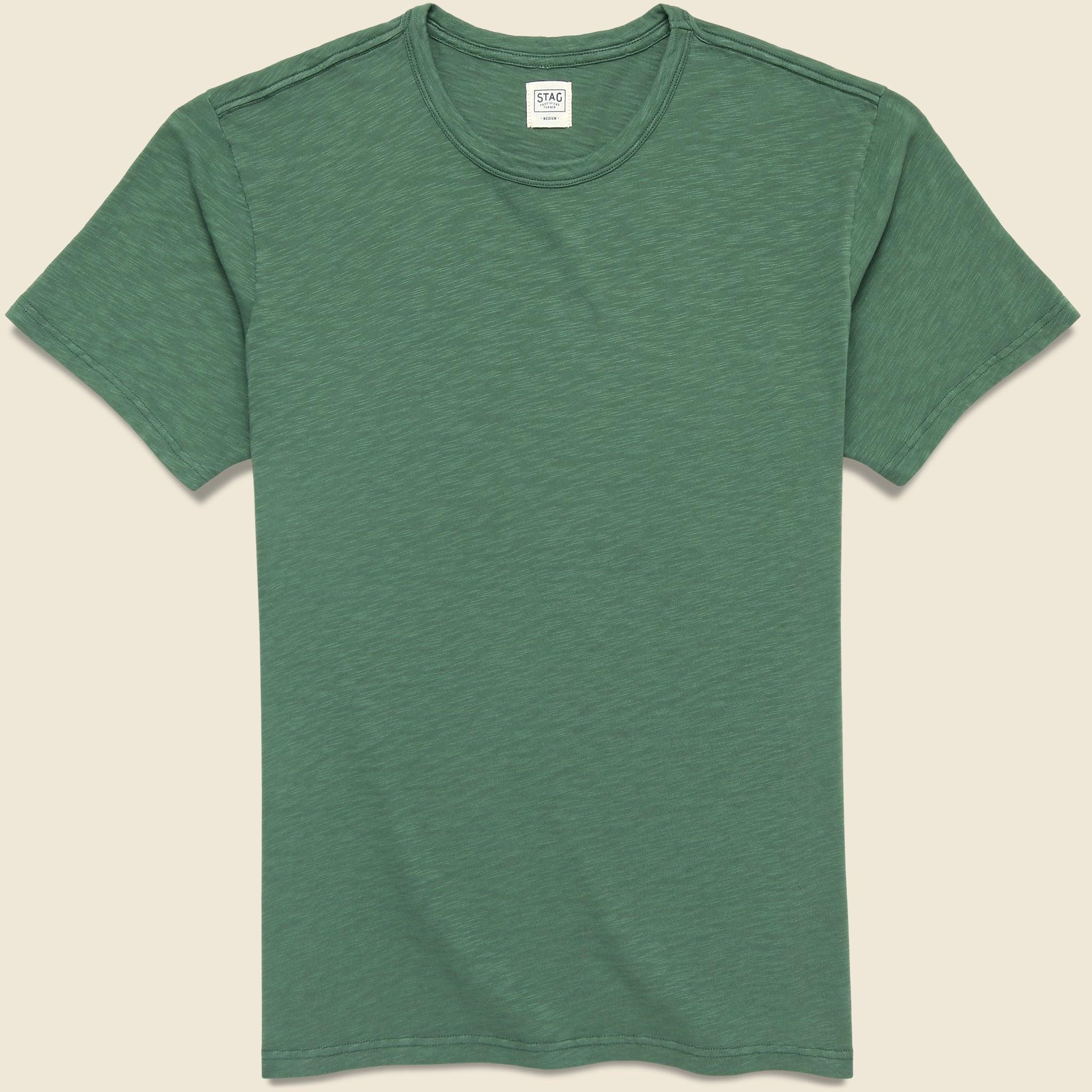 The Essential Tee - Moss Green