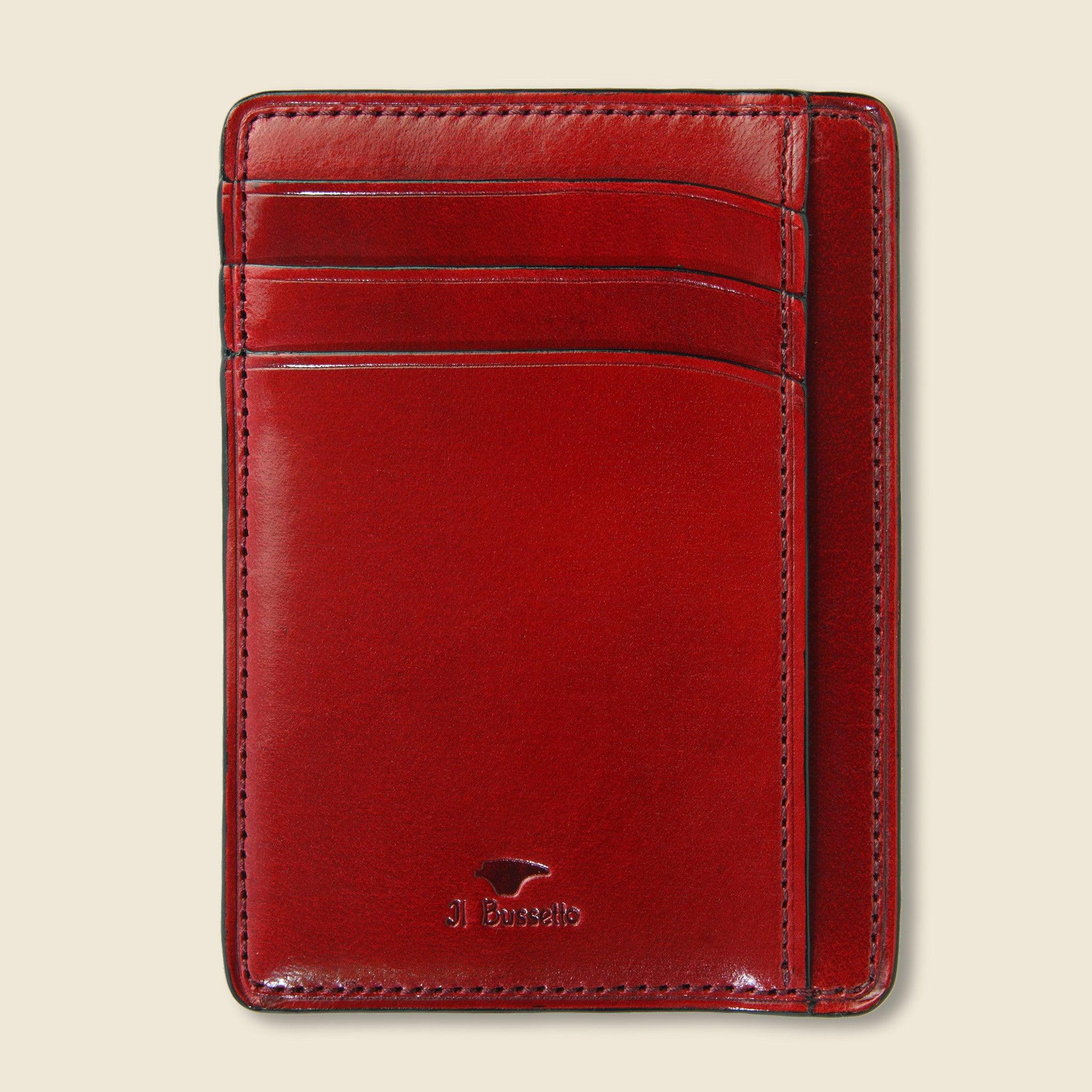 Card and Document Case - Cherry