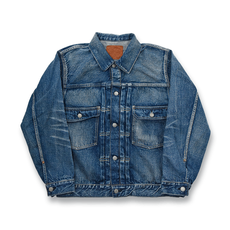 【Fullcount】2016-2102 More Than Real Type 2 Denim Jacket 中藍復古水洗二代牛仔外套