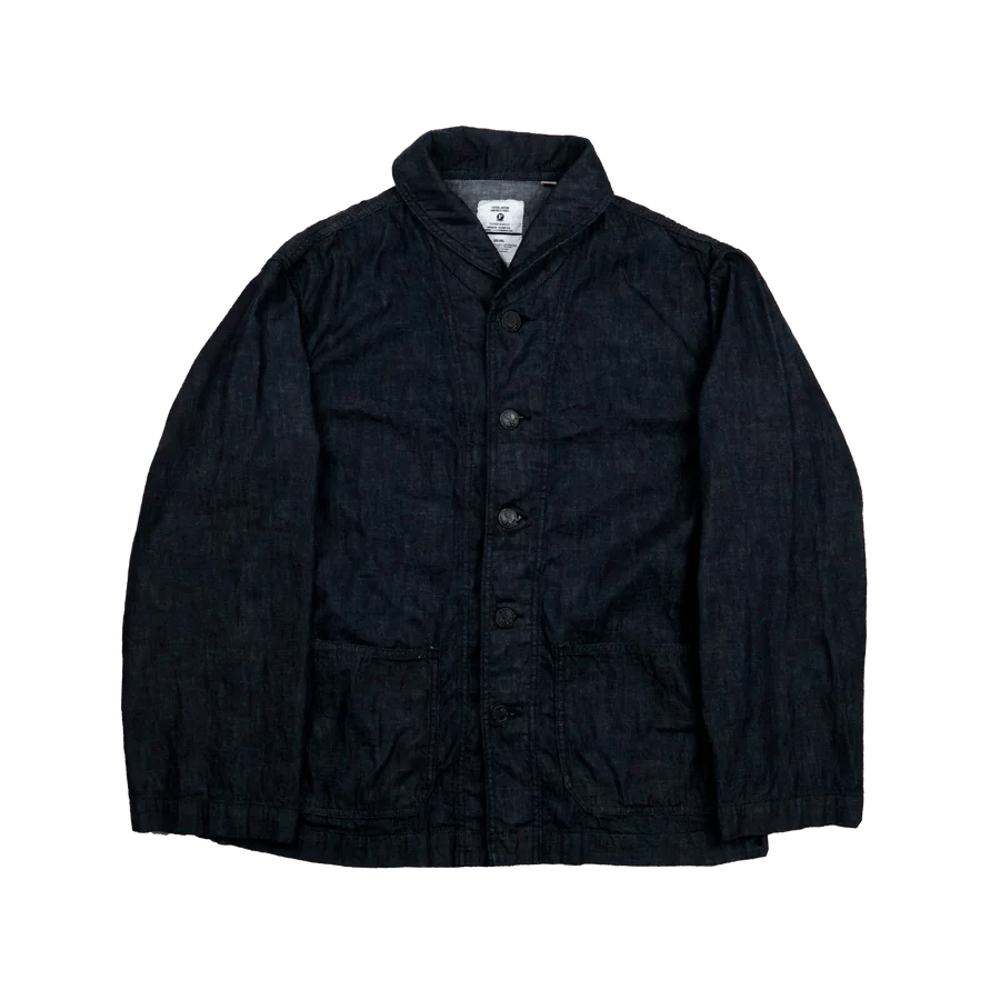 【Fullcount】2052-1 USN Shawl Collar Denim Coverall 辛巴威棉海軍8oz丹寧工裝外套