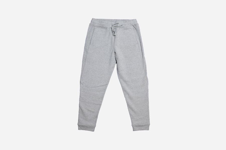 Sweat Pants Heather Grey 高磅數刷毛衛褲混色灰