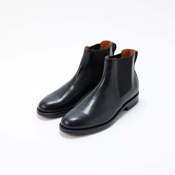 Albert Side Goa Boots Vintage Black Calf 黑色小牛皮雀爾西靴