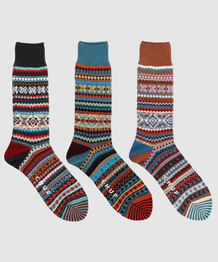 HYGGE 長筒針織襪 三色