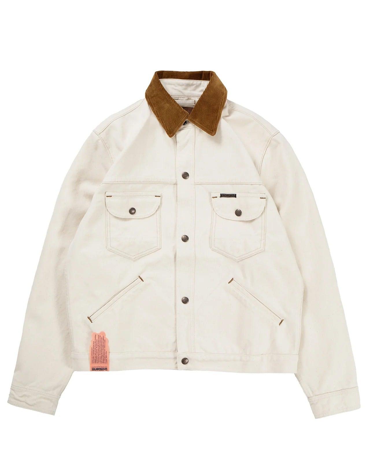 Fargo Quarter Jacket Smithson Canvas Ecru 原棉色帆布短版法戈夾克