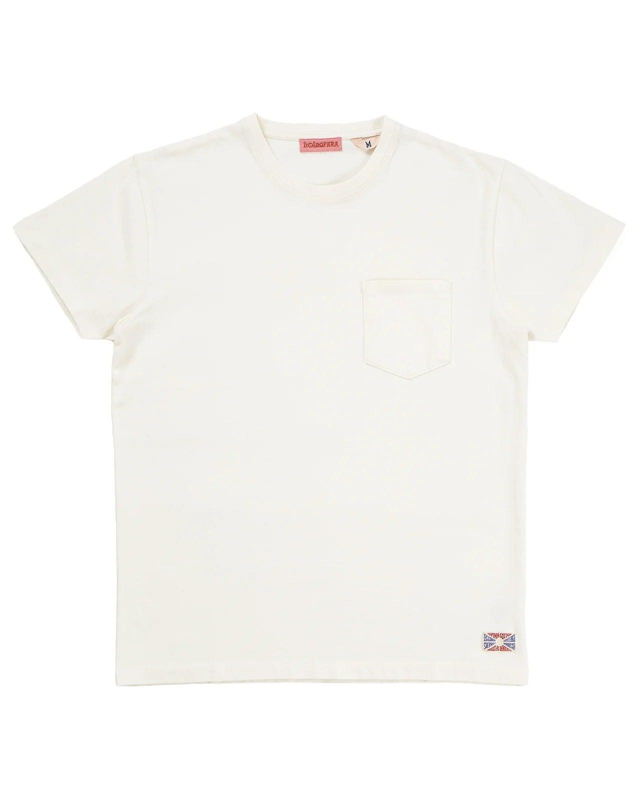 Wilson T-Shirt Cocatoo White 頂級匹馬棉口袋素Tee鸚鵡白