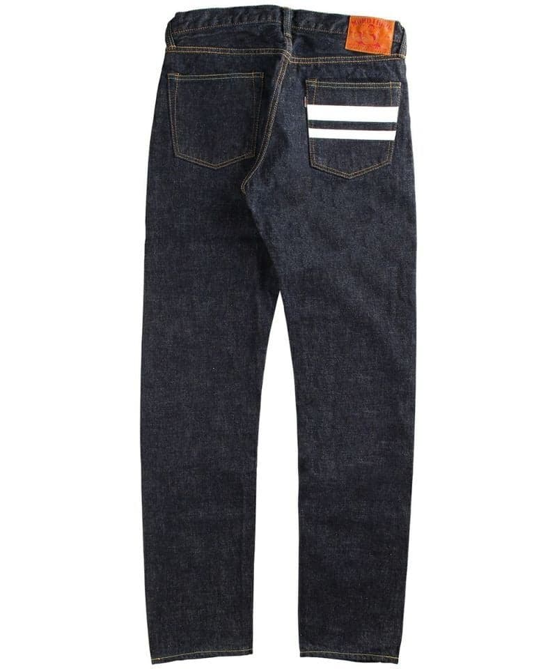 0105SP 15.7oz Selvedge Narrow Tapered Jeans 桃太郎出陣系列辛巴威棉修身錐形牛仔褲