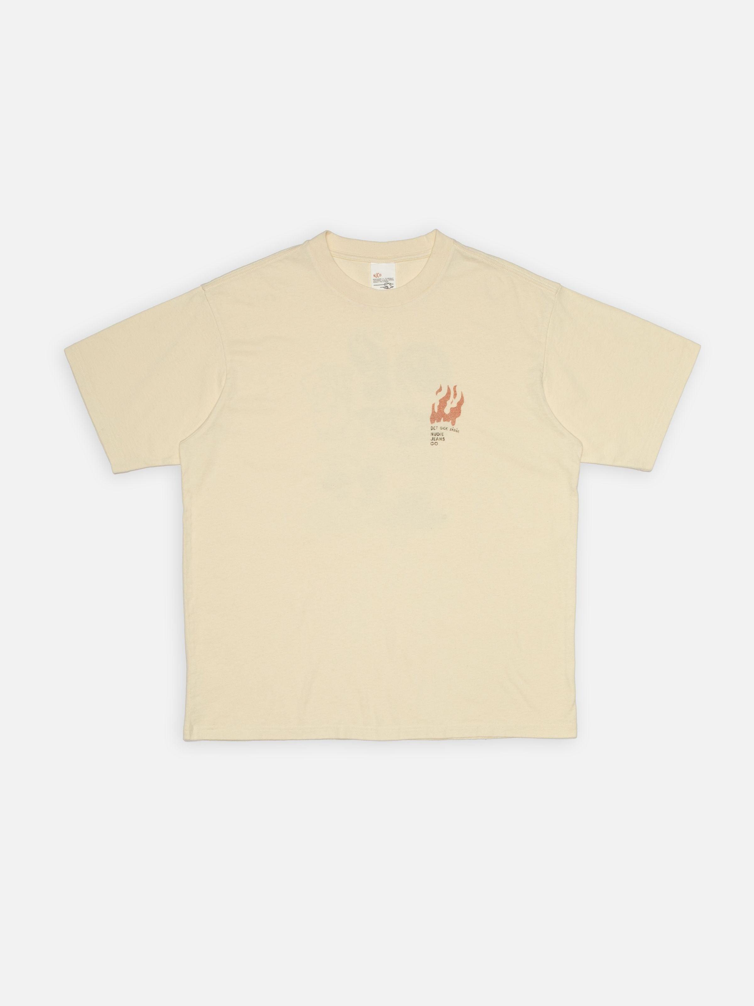 Koffe Fails T-Shirt Ecru 米白色短袖運氣超背圖 T